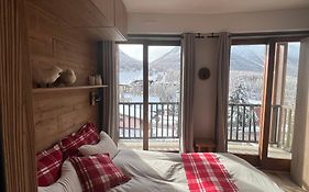Les Tanieres De Montgenevre - La Marmotte - Duplex 4 P Entierement Renove Avec Vue Magnifique