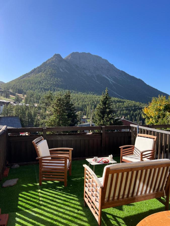 Appartement Les Tanieres De Montgenevre - La Marmotte - Duplex 4 P Entierement Renove Avec Vue Magnifique Extérieur photo