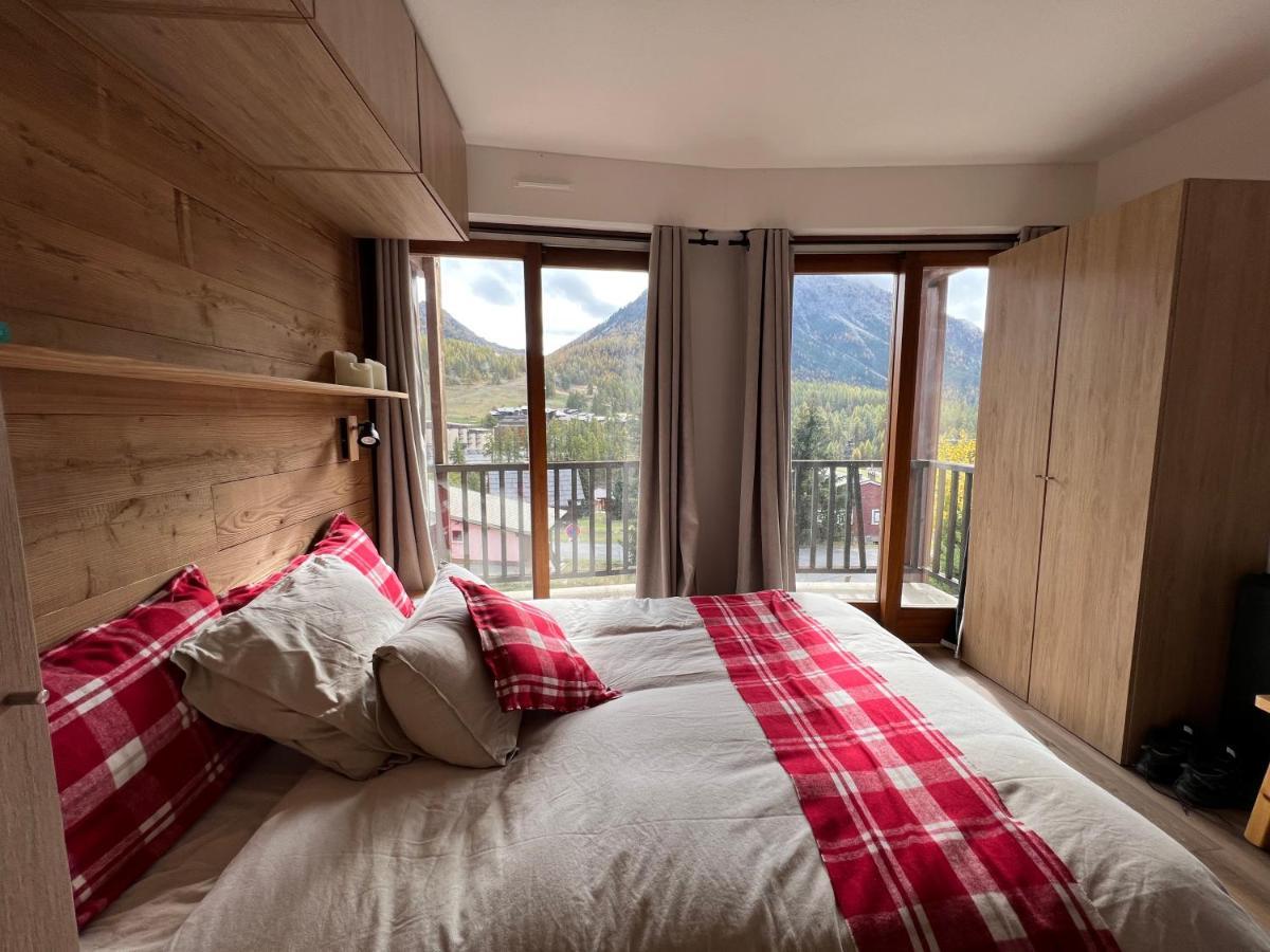 Appartement Les Tanieres De Montgenevre - La Marmotte - Duplex 4 P Entierement Renove Avec Vue Magnifique Extérieur photo
