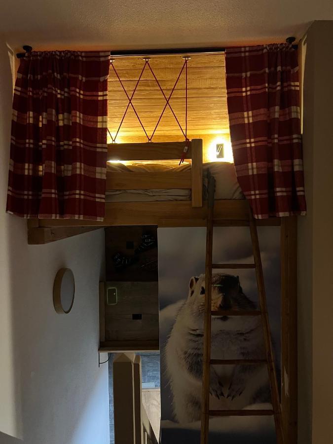 Appartement Les Tanieres De Montgenevre - La Marmotte - Duplex 4 P Entierement Renove Avec Vue Magnifique Extérieur photo